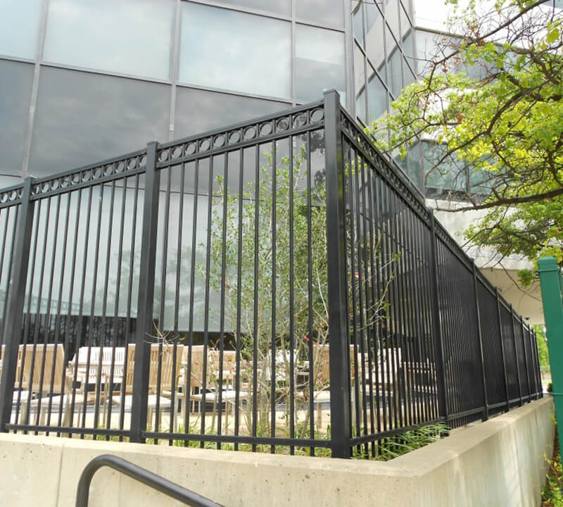 Commercial Fence Installation Denco Fence Company Denver Colorado