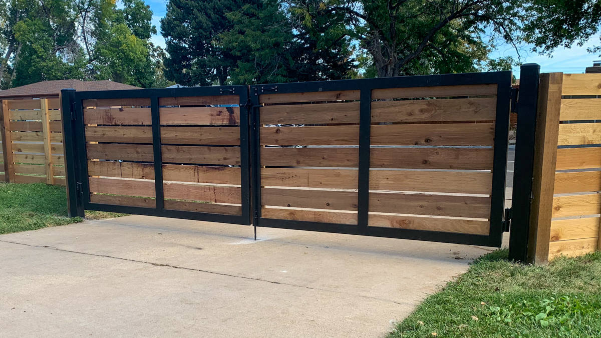Gate Installation Automation Denco Fence Company Denver Colorado